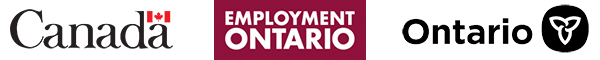 Government of Canada - Employment Ontario - Government of Ontario logos